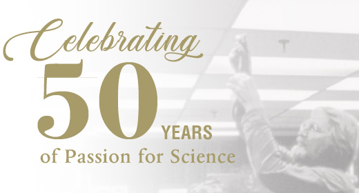 Celebrating 50 Years of Passion for Science